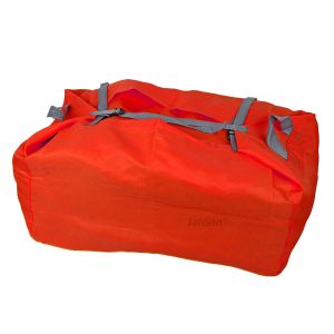 JanSan Mobile Hamper Style 140gsm Laundry Bags Red
