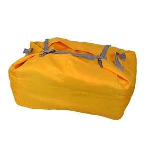 JanSan Mobile Hamper Style 140gsm Laundry Bags Yellow