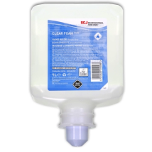 Hand Soap, Foam, Deb, Clear, 1L