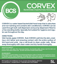 Hand Soap, Antibacterial, Corvex, 5L