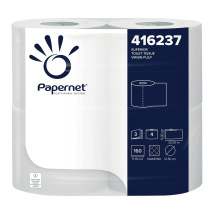 Papernet 416237 Superior Embossed 3 Ply,Toilet Rolls 160 Sheets