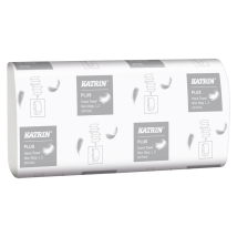 Katrin 61600 Plus Hand Towel Non Stop L3,3 Ply White Handy Pack
