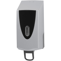 Ellipse Foam Soap Dispenser Refillable,Grey & Black
