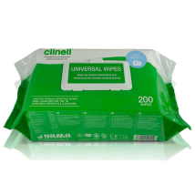 Clinell Universal Multi Purpose Sanitising,200 Wipes