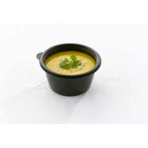 Lid for Bowl, Micorwavable, Black, Round Lid For 250/375/500ml