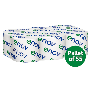 Enov Toilet Roll, Classic Midi Jumbo, 6cm Core, 2ply (12) 