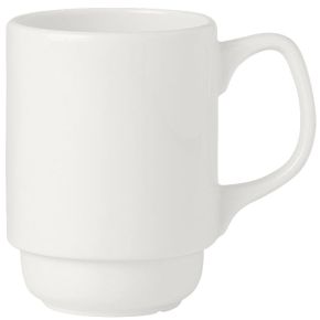 Simplicity White Beaker Stacking 26cl (9oz)