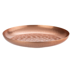 Vintage Copper Seafood Tower Serving Bowl (24.5cm)