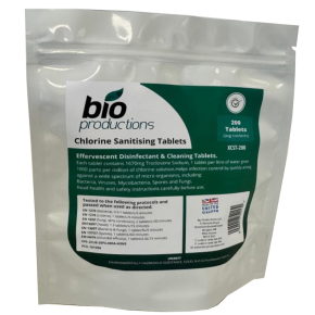 Bio Productions XCST Chlorine Sanitising,Tablets