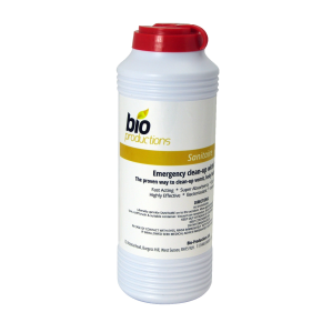 Bio Productions Sanitaire Emergency,Spill Clean Up Powder 240g