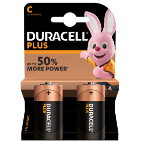Duracell Plus C LR14 Batteries
