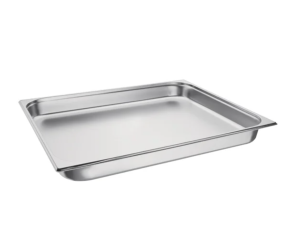 Gastronorm Pans, Stainless Steel 2/1 65mm Non Perforated