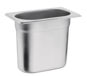 Gastro Container, Stainless Steel, 1/9, 150mm