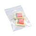 Polythene Bags Self Seal Mini Grip Plain 140 x140mm Clear