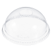 Solo DLR662 Ultra Clear Domed Lid With Hole 9oz