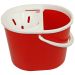 Oval Mop Bucket and Wringer 5 Litre Red