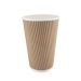 Kraft Paper Ripple Cup 12oz 360ml