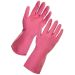 Rubber Household Gloves Medium Pink