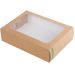 Vegware Compostable Kraft Platter Box & Insert
