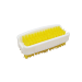 Double Sided Nail Brush Yellow