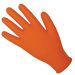 Nitrile Premium Grip Pattern Powder Free Gloves X Large Orange