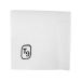 JanSan T9 Semi Disposable Microfibre Smear Free Cloths White