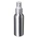 JanSan 50ml Aluminium Premium Bottle & 24mm Atomiser Spray Head Silver