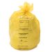 JanSan Clinical Waste Inceneration Refuse Sacks Heavy Duty 90L 20kg Yellow